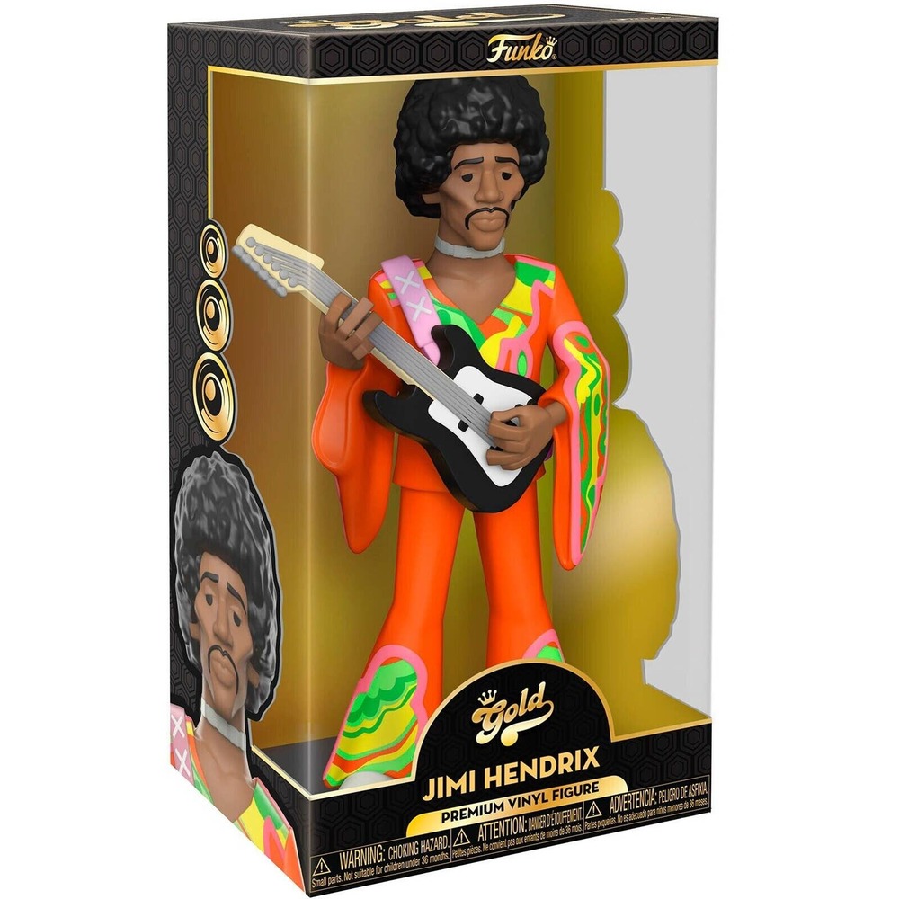 FUNKO VINYL GOLD 12: Jimi Hendrix [New Toy] Vinyl Figure